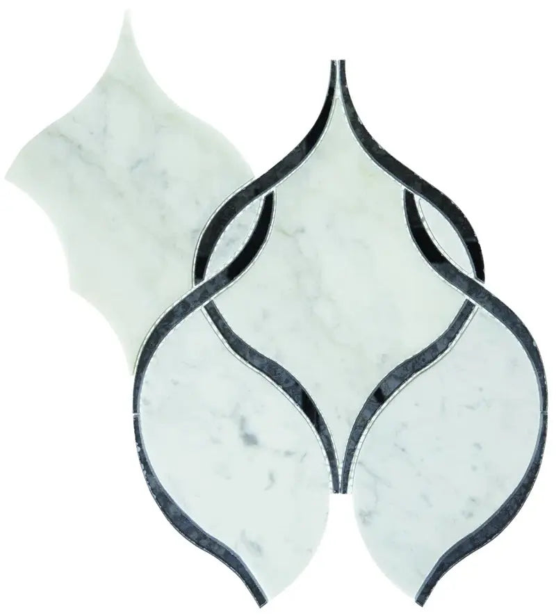 Lavaliere Carrara Natural Stone Mosaic Wall Tile