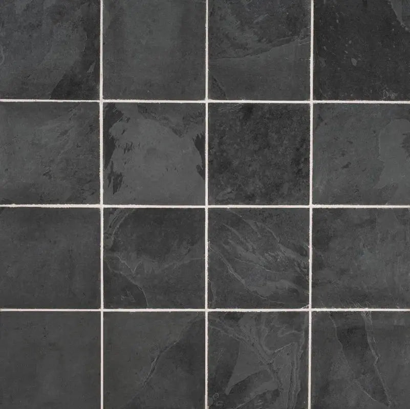 Montauk 12" X 12" Gauged Slate Floor and Wall Tile