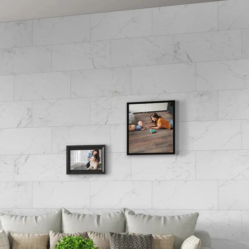 Carrara 12" X 24" Porcelain Marble Look Wall & Floor Tile