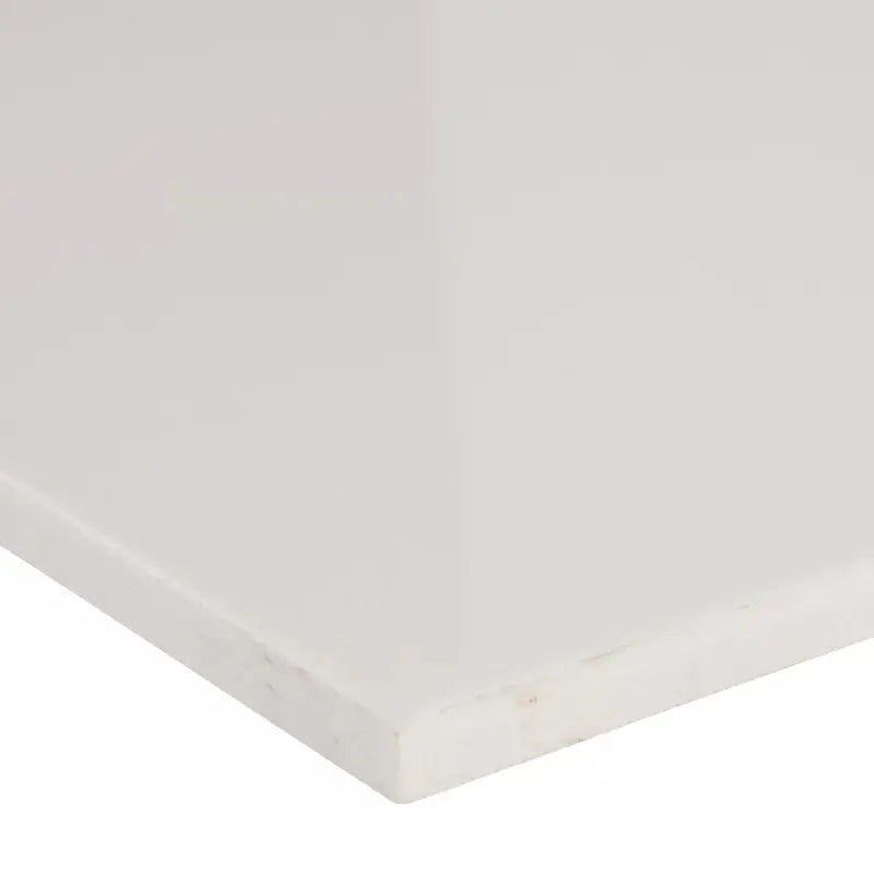 Domino White 24" X 24" Polished Porcelain Wall & Floor Tile